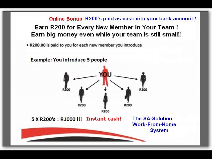 How can I make money online in South Africa? Collect R200's online!