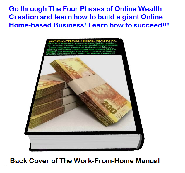 Work From Home Manual Back Cover