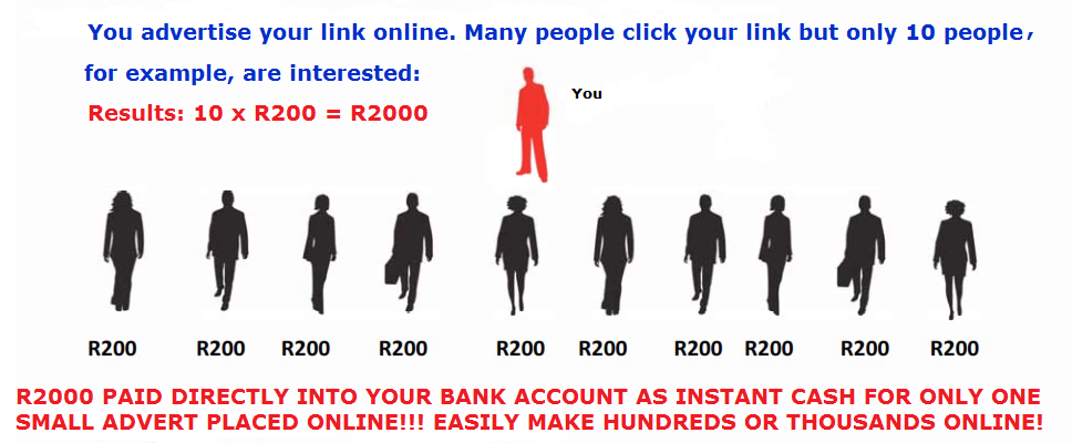 Make Hundreds and even Thousands of Rands online!