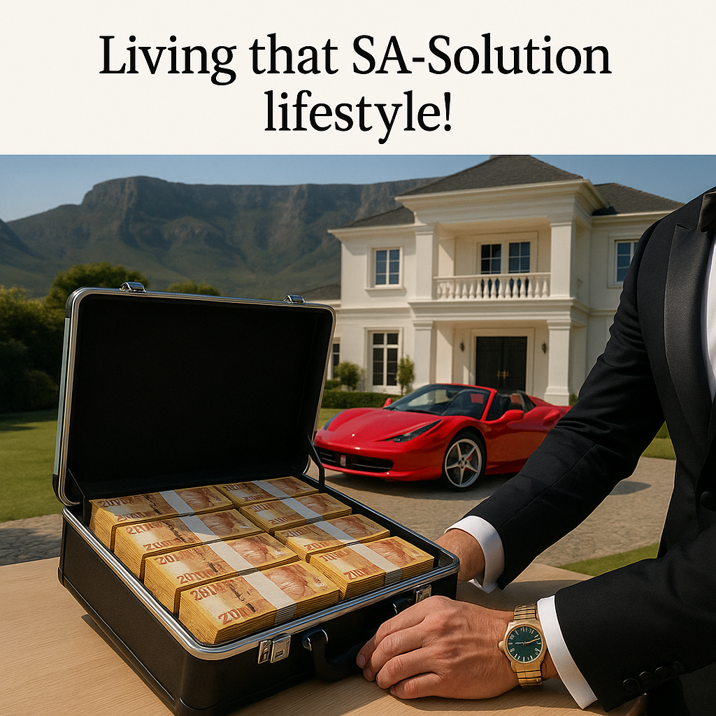Living that SA-Solution Homebiz lifestyle.