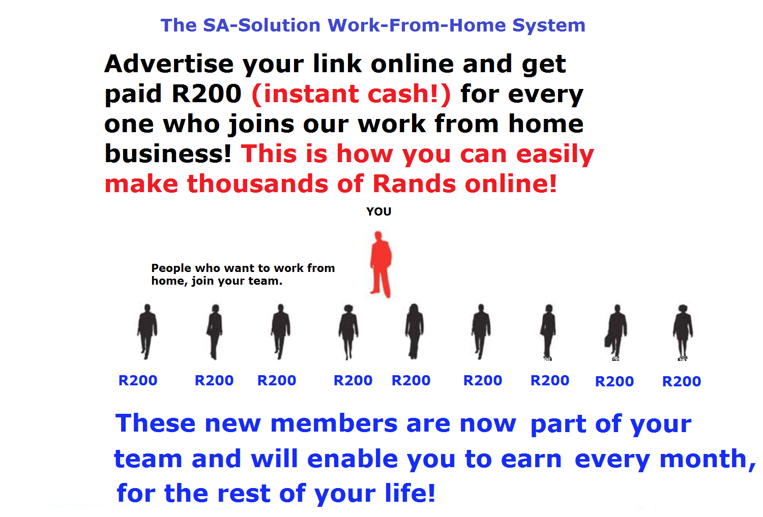 Build your team. Grow your South African Home-based  Business.