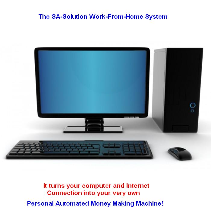 Make money online in South Africa with your computer.