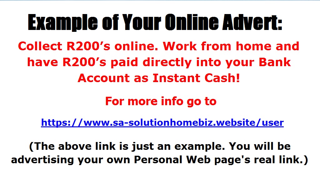 How to easily make a few Hundreds or even a few Thousand Rands online!!